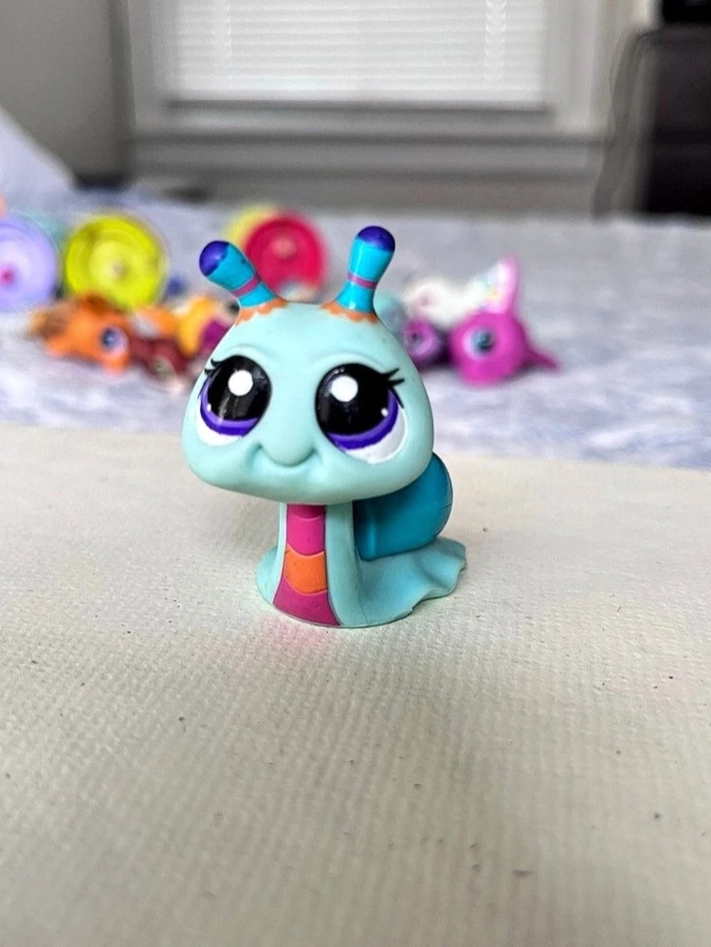 Hasbro Littlest Pet Shop Snail #2478 Blue